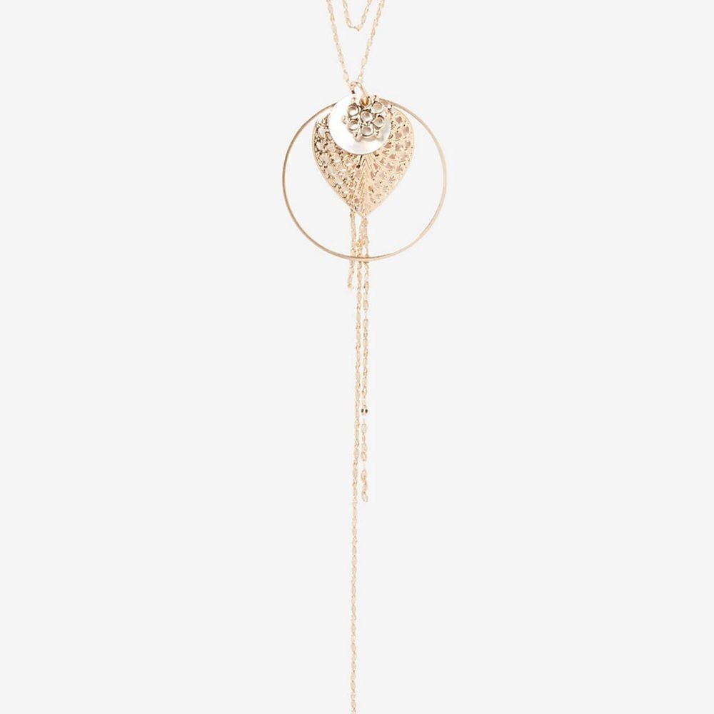 ✨HP✨Nested Floating Filigree Drop Necklace✨ - Picture 2 of 2